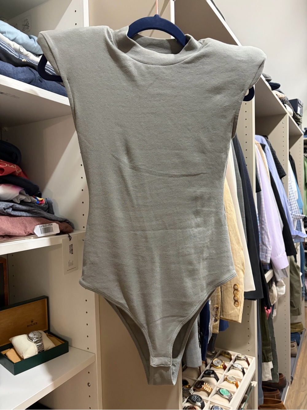 Balmain Bodysuit with shoulder Bolsters